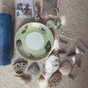 Sea Witchcraft Spellwork Kit, Witchcraft Tools, Sea Witch Tools, Beginner Spellwork Kit, Sea Witch Kit, Seashell Plate