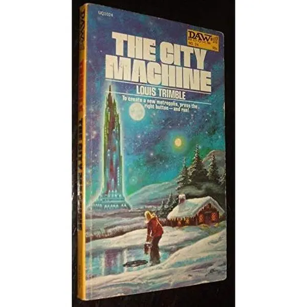 USED-The City Machine by Louis Trimble (Paperback)