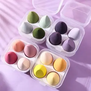 Multi-Functional Makeup Sponge, Foundation Blending Tool, Universal Base Primer, Teardrop Shape, Sponges & Applicators, Soft Sponge