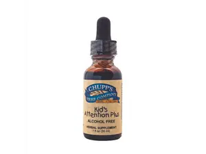 Chupp's Herb Company Kid's Attention Plus Alcohol Free Herbal Supplement 1 oz (30 ml)