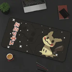 Mimikyu Pattern Desk Mat! Perfect for a Gift, Present, Holiday, Birthday! Japanese Anime