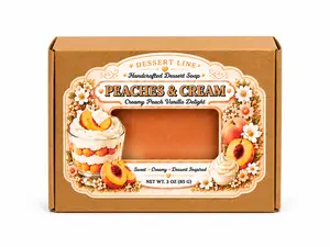 Peaches & Cream Dessert Soap