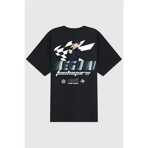 Dim Mak x Jujutsu Kaisen - Megumi Racer Tee - Black