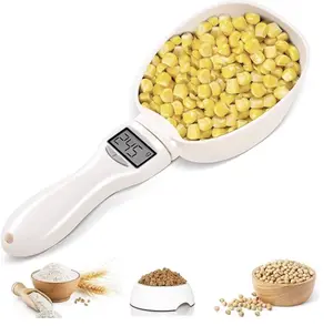LCD Digital Measurement Adjustable Weighing Spoon Kitchen Scale Electronic Measuring Spoon Coffee Powder Scale Baking Scale Pet