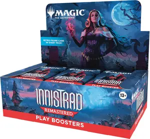 Magic: The Gathering Innistrad Remastered Play Booster Box - 36 Packs (504 MTG Cards)