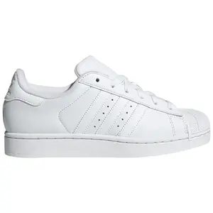 Adidas Originals Women's White Superstar II Sneakers, JH7006