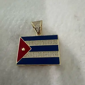 Pendant bandera cubana