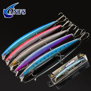 Artificial Fishing Lure with Hook, Topwater Lure, Lifelike Fishing Bait, Fishing Accessories for Freshwater & Saltwater, Outdoor Fishing Gear