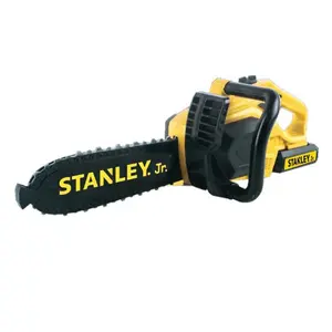 Stanley Jr.  Plastic Toy Chain Saw, Black & Yellow