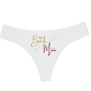 “Good Mom” Cotton Thong