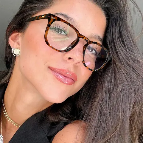 Simple Blue Light Blocking Glasses for Women, Anti Blue Glasses, Unisex Basic Frame, Fashionable Party Eyewear, Stylish Trendy Eyewear, Daily Wear, Lightweight Comfort Fit, Stylish Square Frames, Stylish Eyeglass