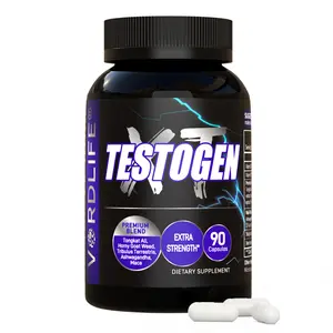 Vordlife Muscle Building Combo – 90 Capsules Total Potency Formula | Tongkat Ali + Tribulus Terrestris | Muscle Building, Increased Power, Faster Recovery