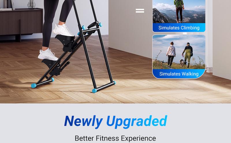 Merach Stair Stepper with Handlebar for Full-Body Workout, 300LBS Capacity, Compact Cardio Climber Exercise Machine with Adjustable Pedals, Vertical Climber, OutdoorFun for Home Gym, TikTokShopBlackFriday Merach Stair Stepper with Handlebar for Full-Body Workout, 300LBS Capacity, Compact Cardio Climber Exercise Machine with Adjustable Pedals, Vertical Climber, OutdoorFun for Home Gym, TikTokShopBlackFriday