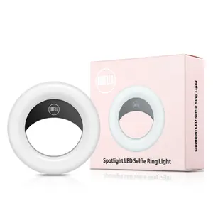 SELFIE RING LIGHT-BLACK (6 PCS)