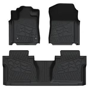 Lasfit fit for 2007-2011 Toyota Tundra Floor Mats, Fit Double Cab Only, Not Fit CrewMax or Regular Cab
