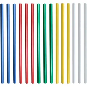 15 Pcs 31cm Long Plastic Sliding Binder A4 Paper Binder Spine Bars Thin Slide and Grip Binding Bars Slide Document Holder Report Cover Clip for Document Classification