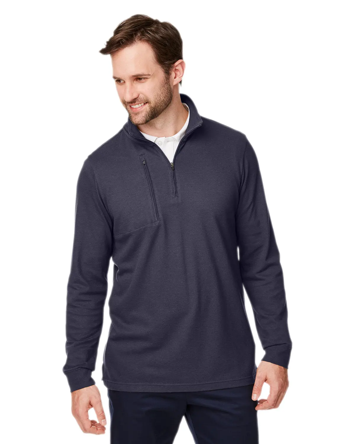 Devon & Jones DG400 New Classics Performance Quarter-Zip Pullover