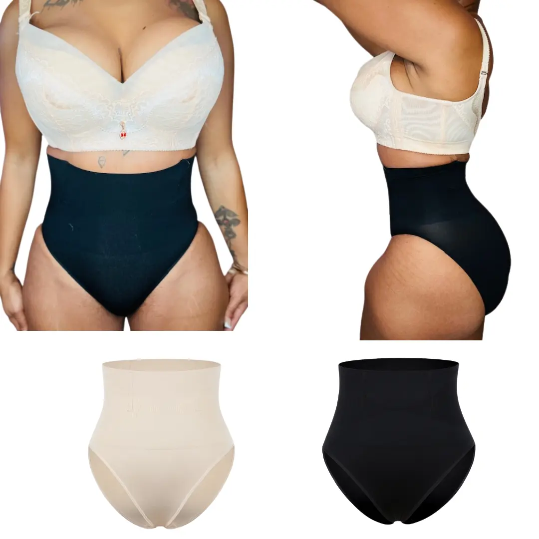 ChrissyK's High Waist Tummy Compression Briefs | Panty Shapewear Shaping Knickers Panties Womenswear
