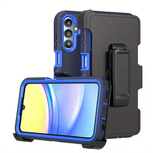 For Samsung 5G Heavy Duty Shockproof Case Rugged Hard Cover+Belt Clip Holster Smartphone Cellphone