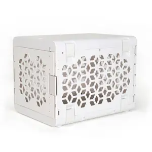 KindTail PAWD Cat and Dog Crate - S - White