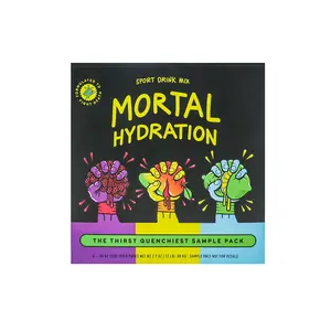 Mortal Hydration Electrolyte Drink - Sport Drink Mix with Adjustable Sodium Levels & Bold Refreshing Flavor - The Thirst Quencher Sample Pack