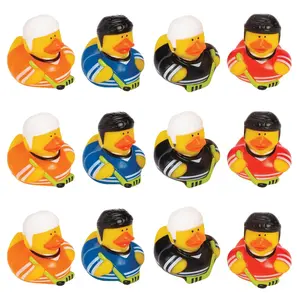 Hockey Rubber Ducks - 12 Pc. Hockey Rubber Ducks - 12 Pc.