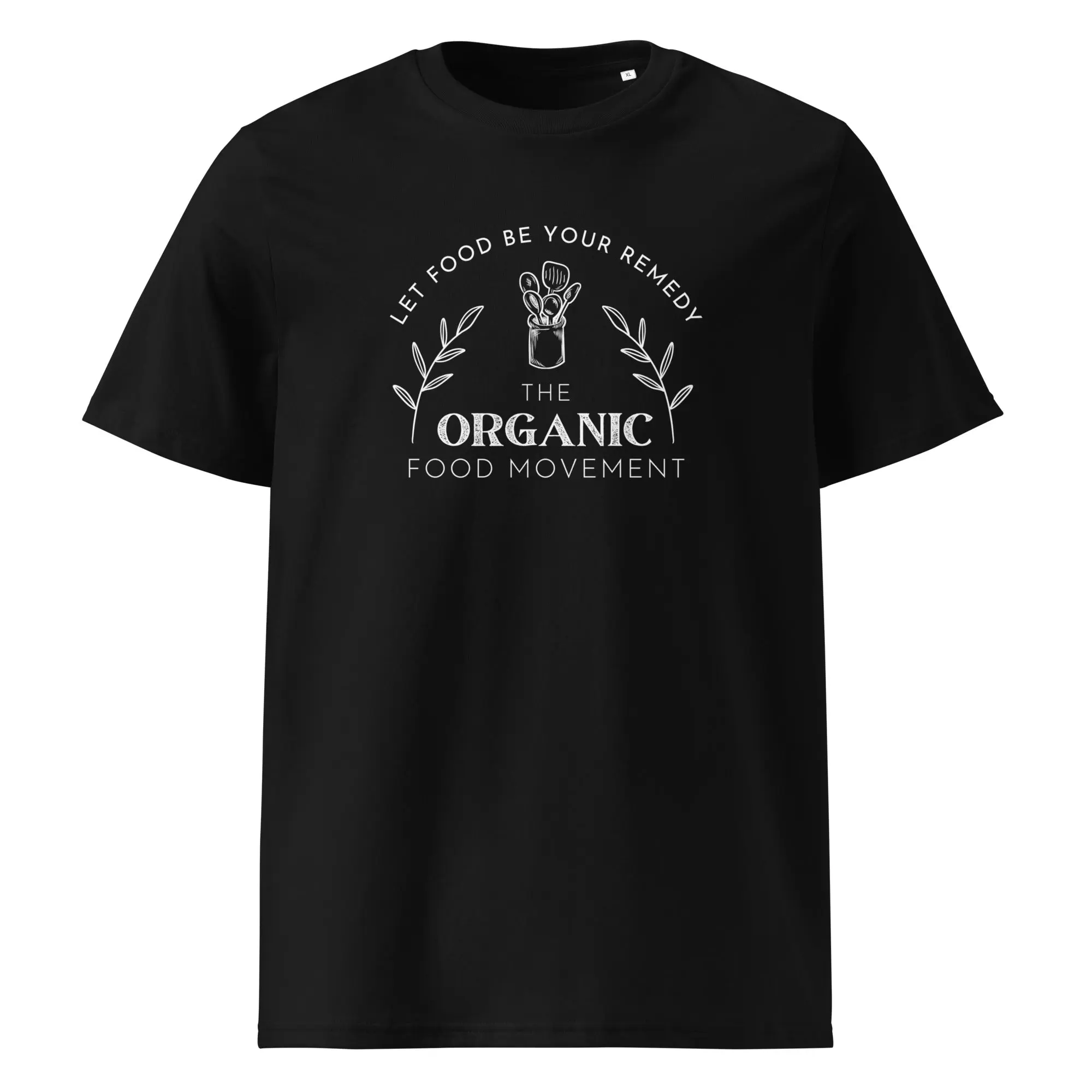 Unisex Organic Cotton T-Shirt (White Logo)