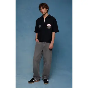 Pacsun Men's Dylan Baggy Jeans Light Gray