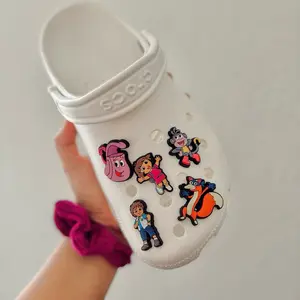 Cartoon Characters Croc Charm Adventures Adorable Shoe Decorations for Kids and Adults