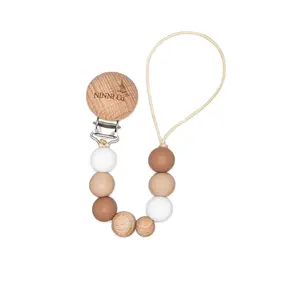 Ninni Co Hazelnut Pacifier Clip