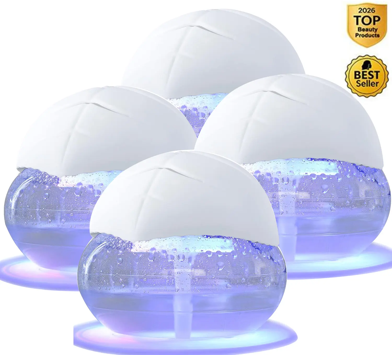 [DealsForYouDays]KATHY HOT Water-Based Purifier Air Washer, Air Revitalizer & Freshener, Air Fresher with 7 LED Color Changing Light for Rooms