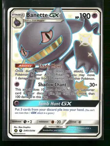 Hidden Fates: Shiny Vault Banette GX #SV61/SV94