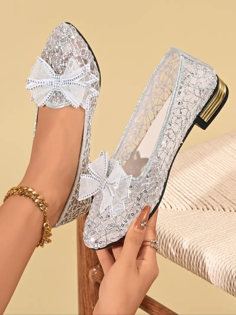 womens flat wedding shoes