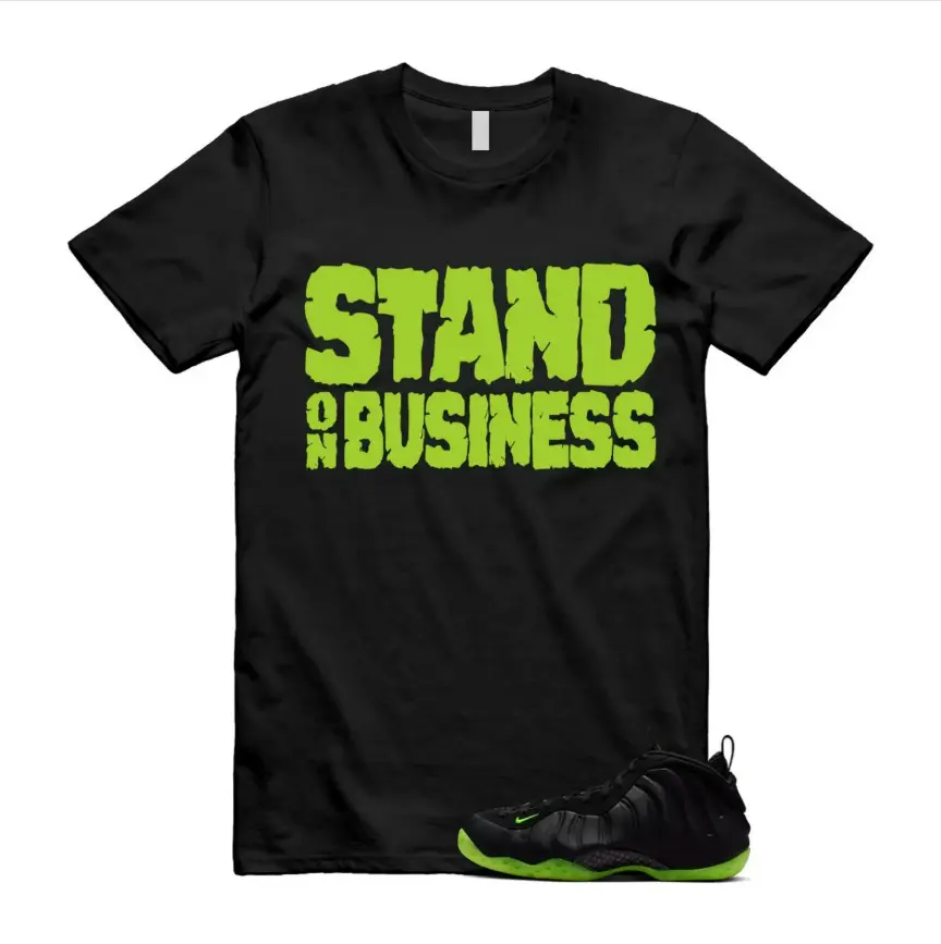 Foamposite Volt Black One T Shirt Match SOB, Foamposite Volt Black Outfit, Summer T shirt 100% Cotton, Gildan 5000 Unisex Shirt, Design Printed T-Shirt