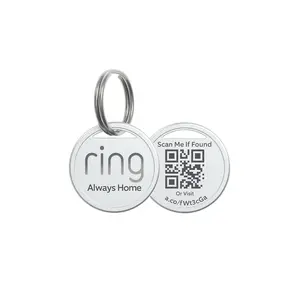 Ring Pet Tag | Easy-to-use tag with QR code | Real-time scan alerts | Shareable Pet Profile