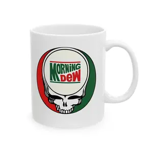 Morning Dew Mug Grateful Dead Stealie Coffee Tea Cup