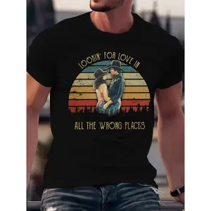 [100% Cotton] Bud and Sissy's Love Quest Tee – 80s Country Inspired Graphic Shirt  Golf Gift T-Shirt For Men and Women