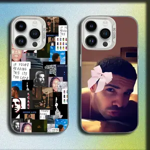 Funny Singer D-Drake Rapper Phone Case For iPhone17 16,15,14,13,12,11,Mini,Pro,SE,MAX White Matte Shockproof Cover