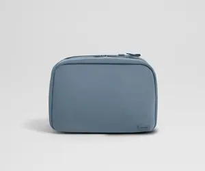 Hanging Toiletry Bag in Coast Blue