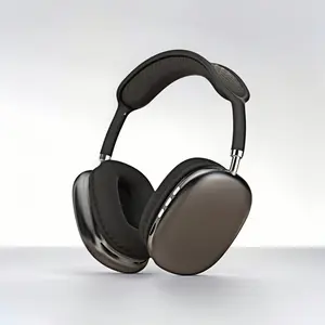 2025 P9 Pro Max Over-Ear Wireless Bluetooth Headphones - Ultra-Low Latency for Game, PUBG - 10H Playtime, TF Card Slot - Compatible with Mobile (iPhone/Android), PC via Cable Audio, Memory Function