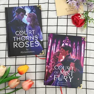 A Court of Thorns and Roses & Court of Mist and Fury Fantasy Romance Hardcover Book Set  | Collector Edition Book Bundle