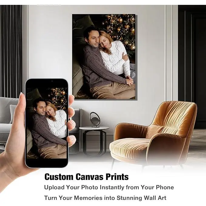 Custom Photo Canvas Prints – Personalized canvas wall art that transforms your photos into beautiful canvas paintings.Digitally printed photos on canvas make ideal home decor, gifts for friends and family, and keepsakes.