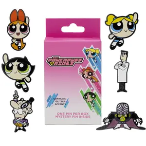 Powerpuff Girls Cartoon Network Buckle-Down Blind Box Mystery Pin