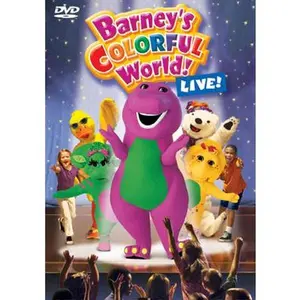 USED-Barney's Colorful World Live! (DVD)