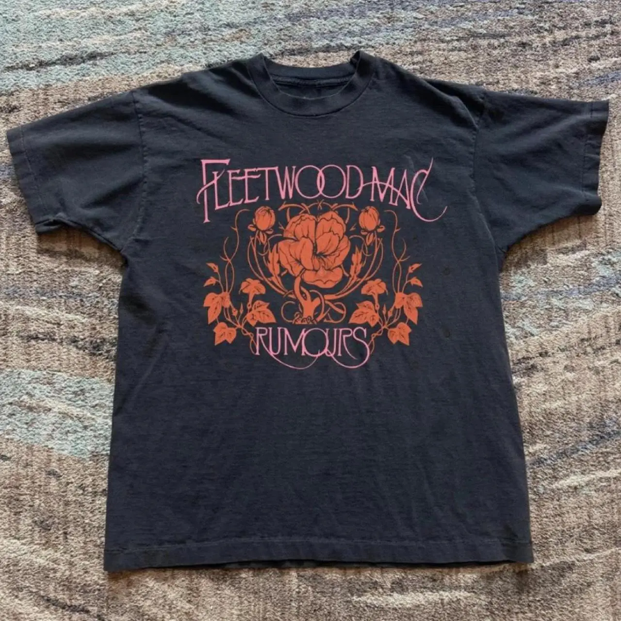 Fleetwood Mac Rumours black t-shirt