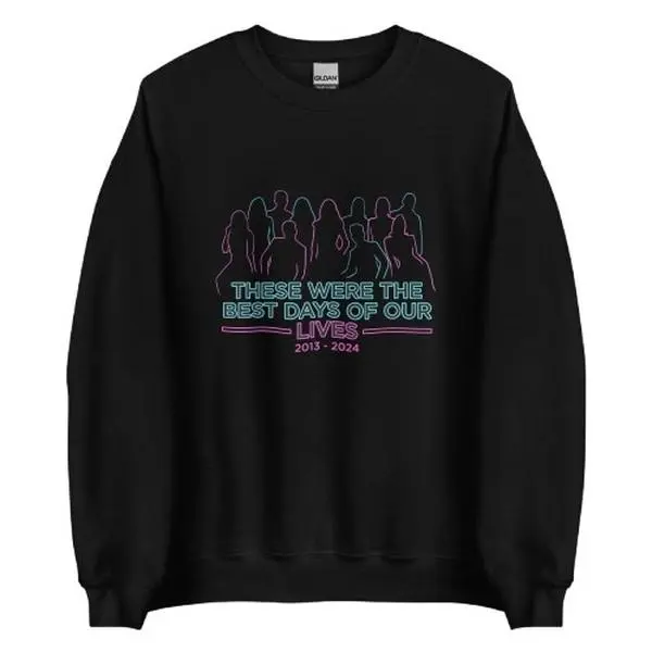 Shop The Best Days Of Our Lives Vanderpump Rules Sweatshirt - Perfect Bravo Tv Gift! Sweater Classic Cotton Menswear Hoodie