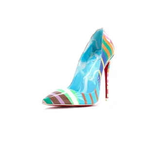 Pre-owned Christian Louboutin Women's So Kate Pumps Printed Patent 120 by Rebag