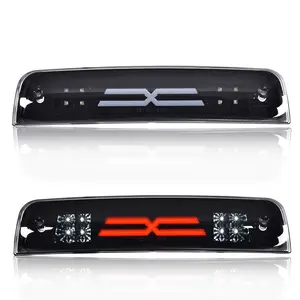 LED Truck Tail Brake Light Cargo Lamp Fit For  RAM 1500-3500 Pickup 09-17 X-TYPE, Brake Signal, Full Led Car Lighting Accessories Led Blinker