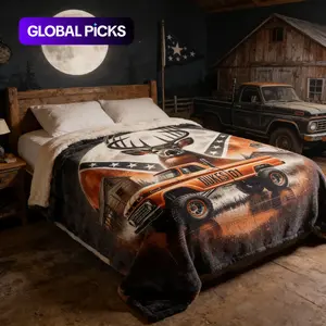 Plush Picnic Blanket, Soft & Cozy Design, Perfect for Camping & Outdoor Use, Ideal Gift for Nature Lovers, Durable Plush Material, Outdoor Camping Supplies #GLOBAL PICKS