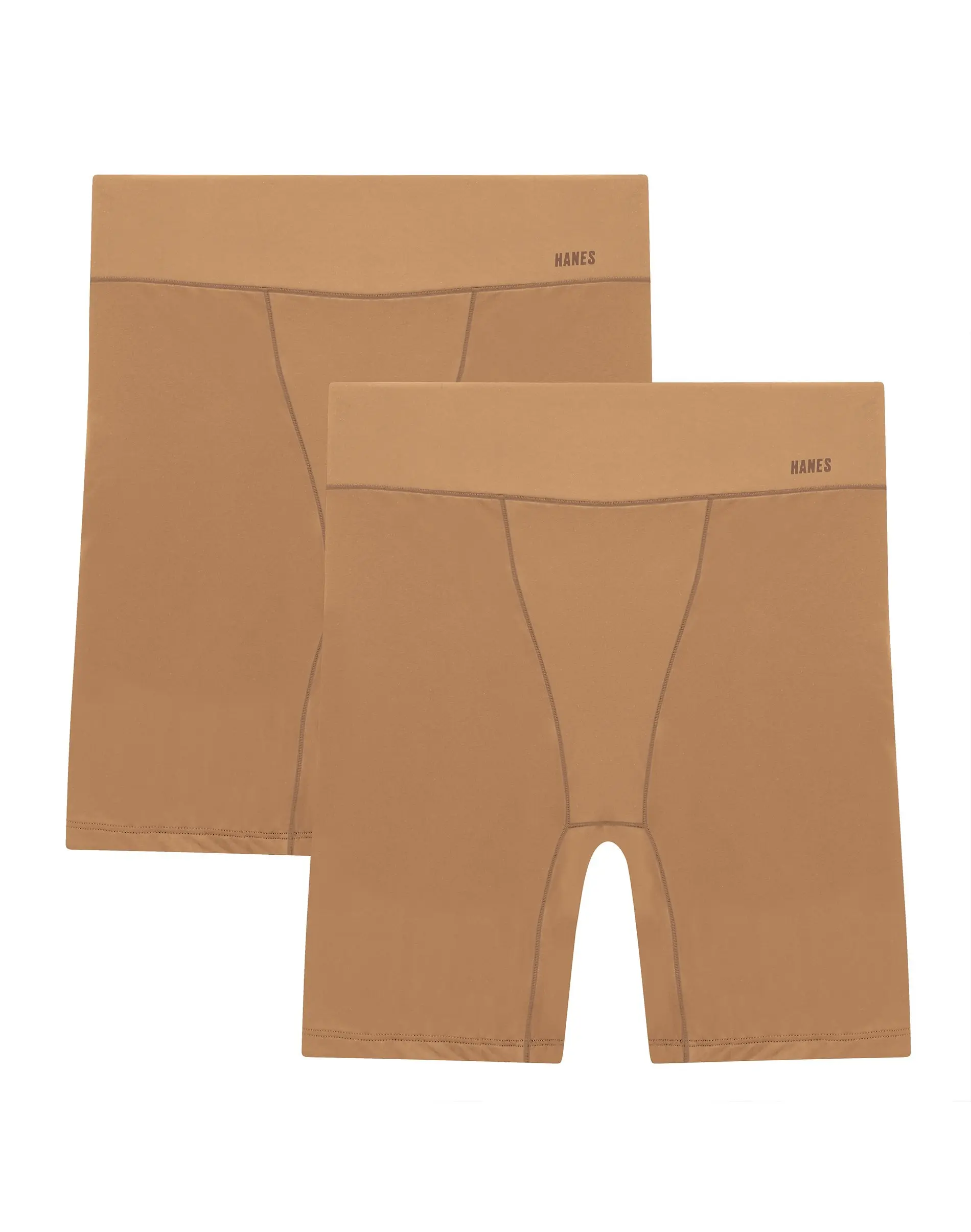 Hanes Moves Women's Anti-chafe Slip Shorts Comfortable Fit Soft Stretch Fabric Breathable Hmacst